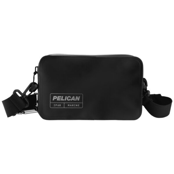 Pelican Marine Waterproof Sling Bag 2L - Crossbody Bag for Women/Men w/Detachable Adjustable Strap and Touchscreen Compatible Phone Compartment - Travel Essentials for Camping, Beach, Cruise, Hiking - Image 2