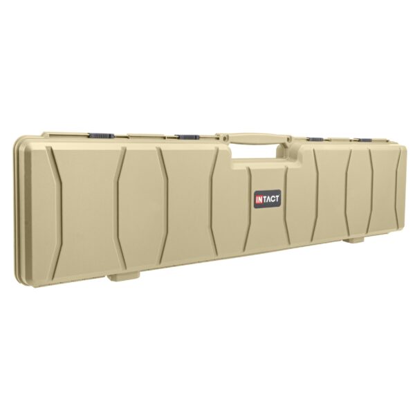 Eylar 48 Inch Intact Series Hard Shell Rifle Case, Lightweight and Durable Stacker Design with Foam (Tan) - Image 3