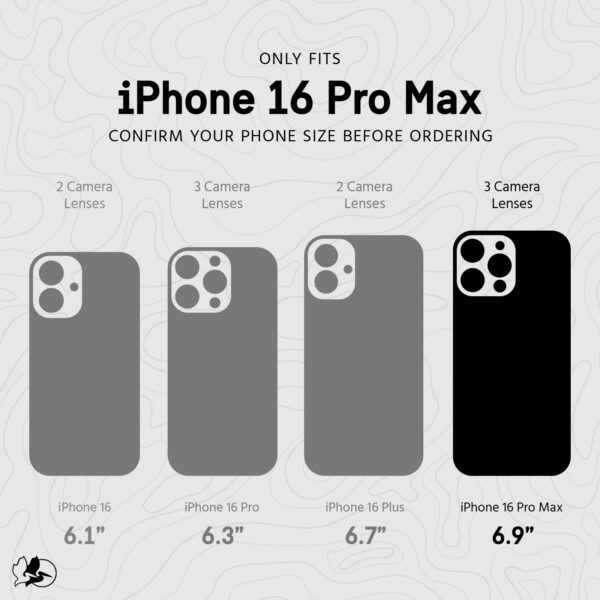 Pelican Shield iPhone 16 Pro Max Case [Compatible with MagSafe] Rugged Phone Case w/ 21ft Military-Grade Drop Protection - Heavy Duty Phone Cover w/Belt Clip Holster for iPhone 16 Pro Max - Carbon - Image 9