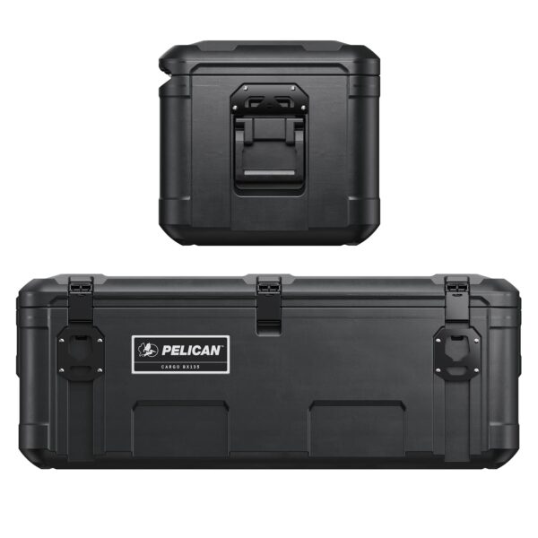 Pelican Cargo Case BX135 - Truck Tool Box, Cargo Carrier for Roof and Truck Bed, Overland Case, Outdoor Waterproof Storage Box (Black) - Image 7