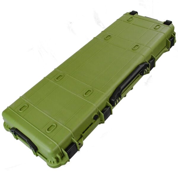 Eylar Overland Rugged Low Profile Storage Rack Hard-Shell Cargo Case Green (44 Inch) - Image 3