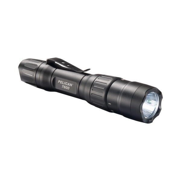 Pelican 7600 Rechargeable LED Tactical Flashlight (Black)