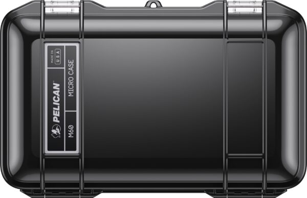 Pelican M60 Micro Case - Waterproof Case (Dry Box, Field Box) for iPhone, GoPro, Camera, Camping, Fishing, Hiking, Kayak, Beach and More (Black) - Image 6
