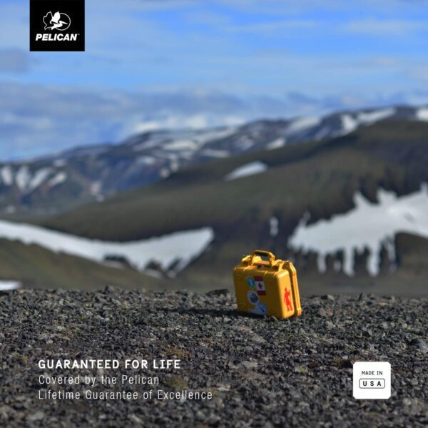 Pelican 1200 Camera Case With Foam (Orange) - Image 4