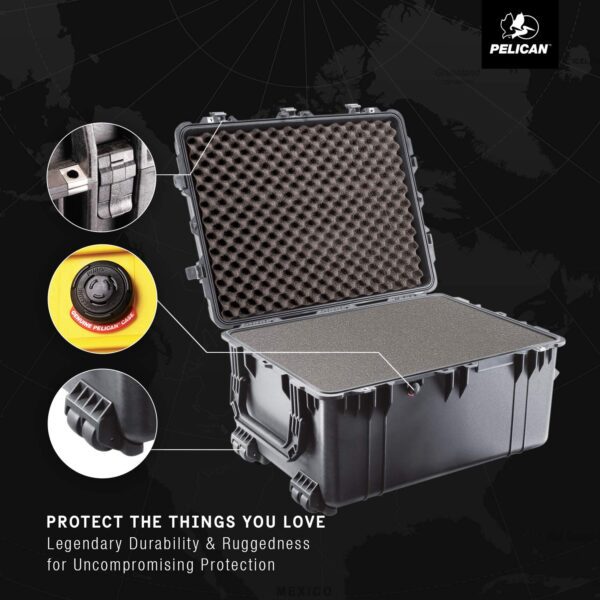 Pelican 1630 Camera Case with Foam (Black), 1630-000-110 - Image 2
