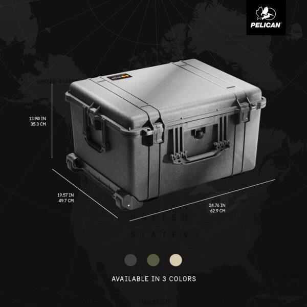 Pelican 1620 Case With Foam (Black) - Image 5