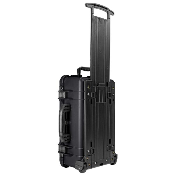 Eylar 22" Carry-On Roller Hard Case With Ragar Reconfigurable & Reusable XP Crosslink Foam, Waterproof, Shockproof For Equipment, Drones And Cameras, TSA Standard (2 Ragar Layers) (Black) - Image 3