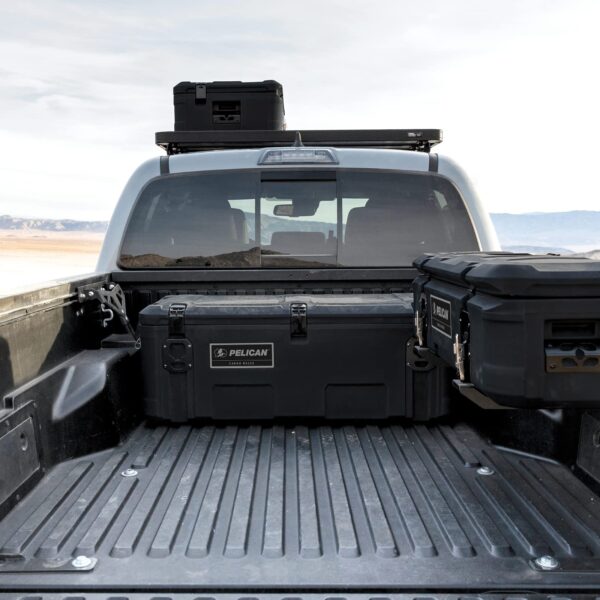 Pelican Cargo Case BX135 - Truck Tool Box, Cargo Carrier for Roof and Truck Bed, Overland Case, Outdoor Waterproof Storage Box (Black) - Image 4