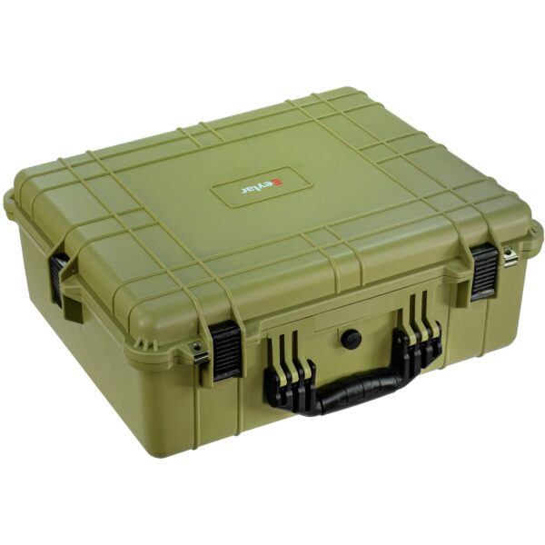 Eylar Extra Large 24 Inch Protective Hard Camera Case, Gear, Equipment, Devices, Monitor Case Waterproof with Foam TSA Standards OD Green - Image 4