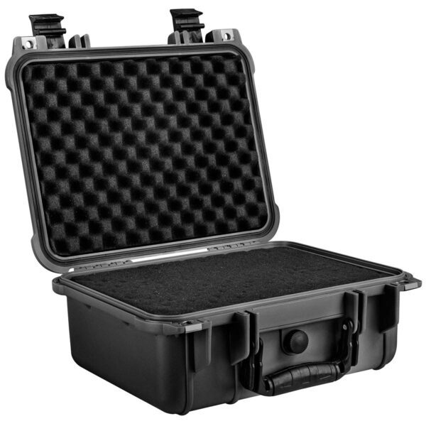 Eylar 13" Protective Hard Camera Case, IP67 Waterproof & Shockproof for Gear, Audio & Video Equipment, Drones, and Tools with Customizable Foam, TSA Approved, 13.37 Inch x 11.62 Inch x 6 Inch (Black) - Image 5