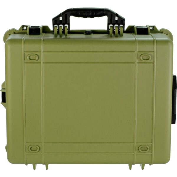 Eylar Extra Large 24 Inch Protective Hard Camera Case, Gear, Equipment, Devices, Monitor Case Waterproof with Foam TSA Standards OD Green - Image 2