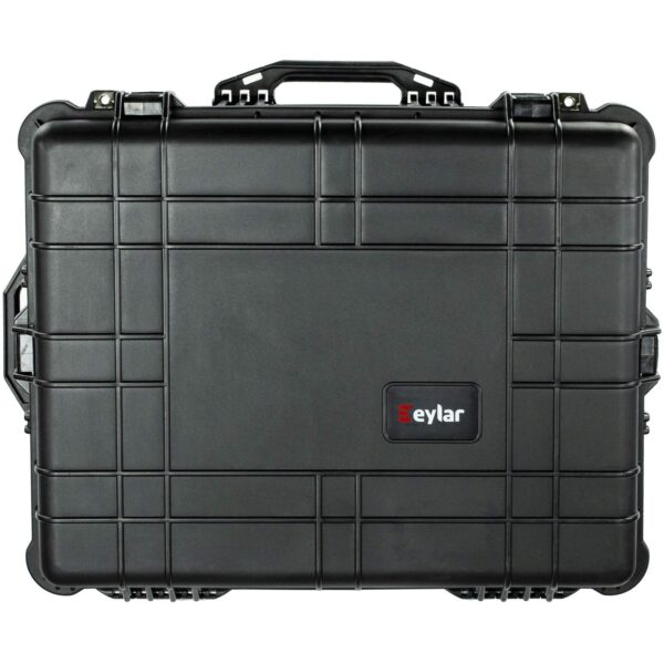 Eylar XL 23.75" Protective Roller Camera Hard Case for Cameras, Drones, Tools, and AV Equipment with IP67 Waterproof, Shock Resistant, and Customizable Foam Inserts (Black) - Image 4