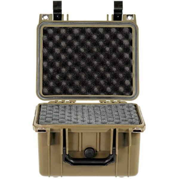 Eylar Small 10.62" Deep Gear, Equipment, Hard Camera Case Waterproof with Foam TSA Standards (Tan) - Image 4