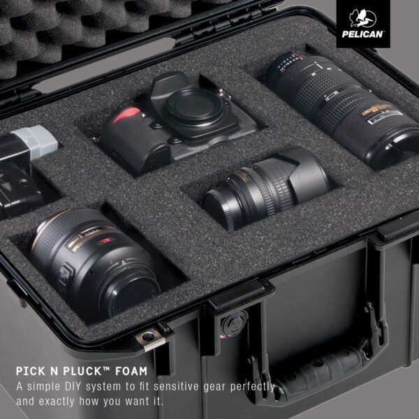 Pelican 1200 Camera Case With Foam (Orange) - Image 2