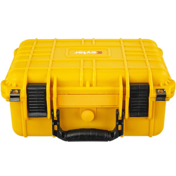 Eylar Protective Hard Case Water & Shock Proof w/Foam TSA Approved 13.37 inch 11.62 inch 6 inch Yellow - Image 5