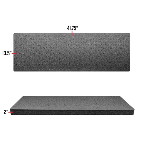 Eylar RAGAR 41.75" x 13.5" Reconfigurable & Reusable Protective XP Crosslinked Foam Insert For Hard Rifle Cases (1 Ragar Layer) - Image 4