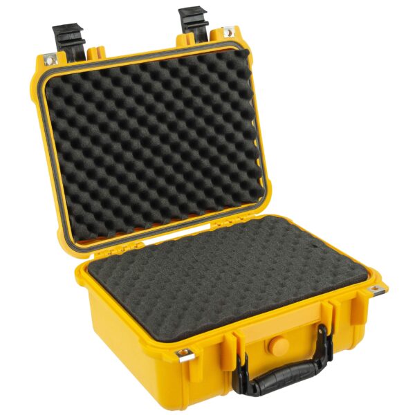 Eylar Protective Hard Case Water & Shock Proof w/Foam TSA Approved 13.37 inch 11.62 inch 6 inch Yellow - Image 3