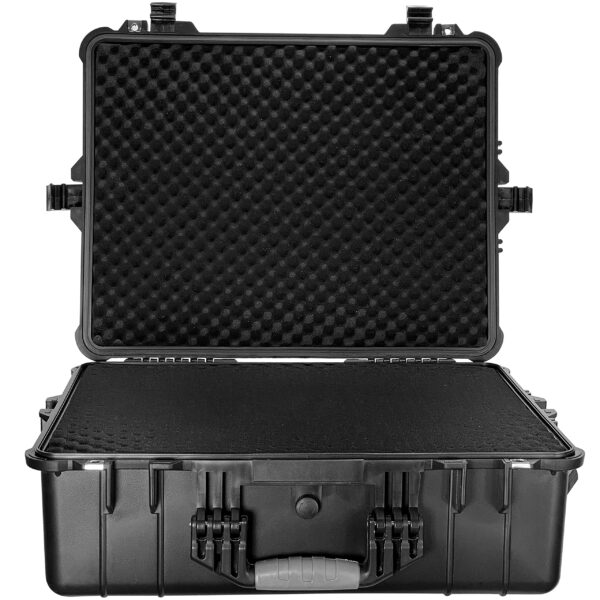 Eylar Extra Large 24 Inch Hard Gun Case Waterproof with Foam TSA Standards (Black) - Image 4