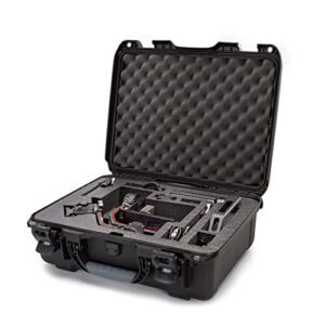 Nanuk 930 Waterproof and Easy to Transport Hard Case with Custom-Cut Foam Insert for DJI RS 3 and RS 3 Pro Combo (Black)