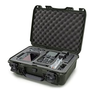 Nanuk 925 Waterproof Case with Foam Insert for DJI Mavic 3 Fly More/Cine Premium Combo, Olive