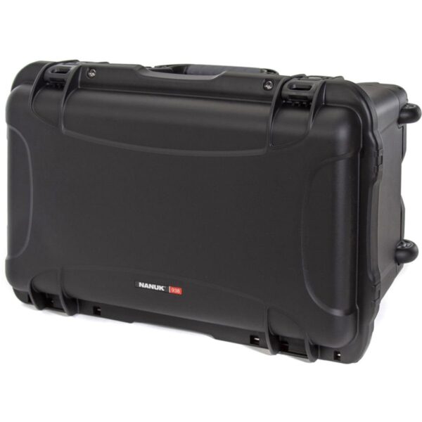Nanuk Wheeled Series 938 Lightweight NK-7 Resin Waterproof Hard Case with Foam Insert, Black - Image 4