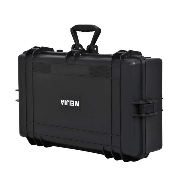 MEIJIA All Weather Waterproof Hard Camera Case,Hard Case with Customizable Fit Foam,Fit Use of Drones,Camera,Equipments,Pistols,Elegant Black (Black, 28.84"x16.92"X7.08") - Image 4