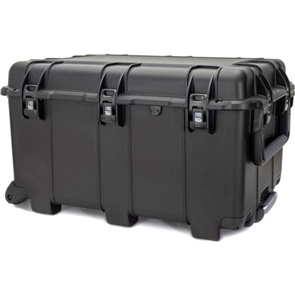 NANUK 975 Wheeled Hard Case with 185.78L Storage, NK-7 Resin Body, Power Claw Latching, and Waterproof Design (Black)