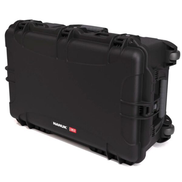 Nanuk Wheeled Series 963 Lightweight NK-7 Resin Waterproof Hard Case with Foam Insert, Black