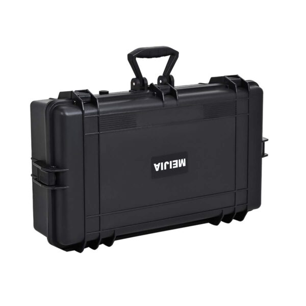 MEIJIA All Weather Waterproof Hard Camera Case,Hard Case with Customizable Fit Foam,Fit Use of Drones,Camera,Equipments,Pistols,Elegant Black (Black, 28.84"x16.92"X7.08") - Image 6