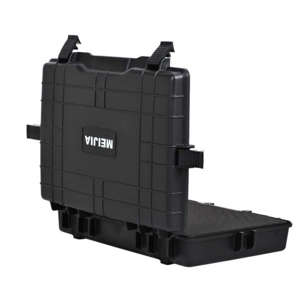 MEIJIA Waterproof Hard Camera Case,Hard Case with Customized Fit Foam Included, Elegant Black,Fit for Computers,Camera,Lens (21.62"X17.25"X4.87") - Image 7