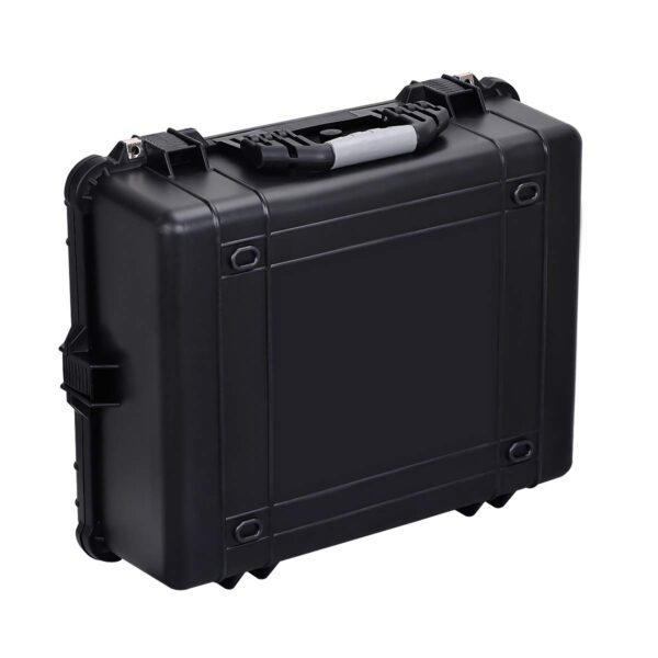 MEIJIA Portable Waterproof Protective Hard Case, Camera Case with Customizable Fit Foam Inserted,Fit Use of Drones,Camera,Equipments, Elegant Black (24.25"X19.43"X8.68") - Image 3