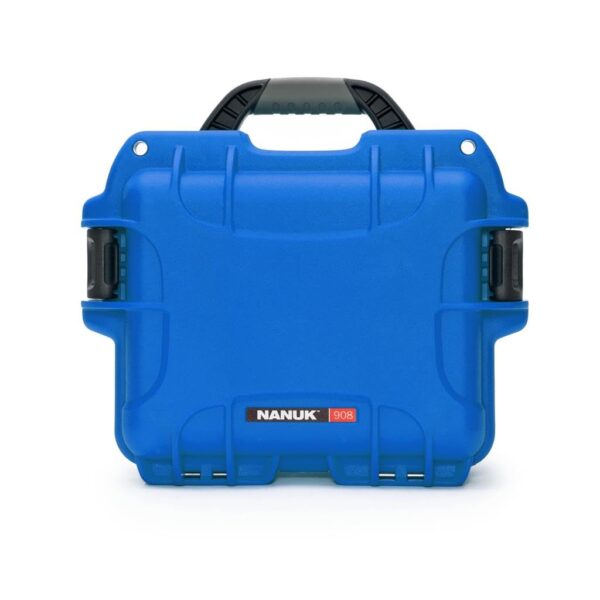 Nanuk 908 Waterproof Hard Case with Foam Insert - Blue