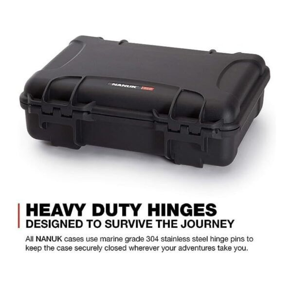 Nanuk Waterproof Hard Case with Foam Insert for Sennheiser ENG or Senal Systems - Black, (910-SE31) - Image 4