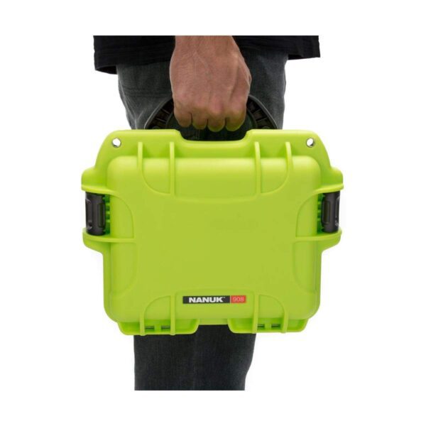 Nanuk 908 Waterproof Hard Case - Lime - Image 3