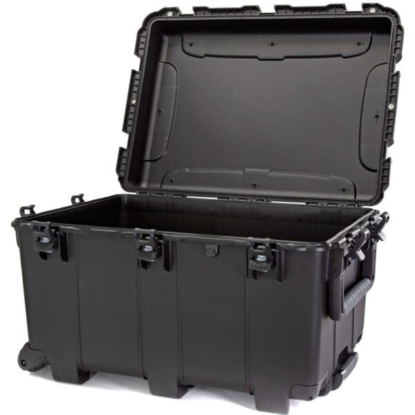NANUK 975 Wheeled Hard Case with 185.78L Storage, NK-7 Resin Body, Power Claw Latching, and Waterproof Design (Black) - Image 2