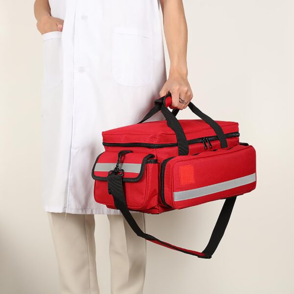 Be-Better Medical Bag,First Aid Bag,First Responder Bag for Trauma,Emergency Bag Medical Bag Organizer,Trauma Bag with Detachable Dividers, Medical Bag for Nurses,Home Health Care, EMT(Bag Only) - Image 3