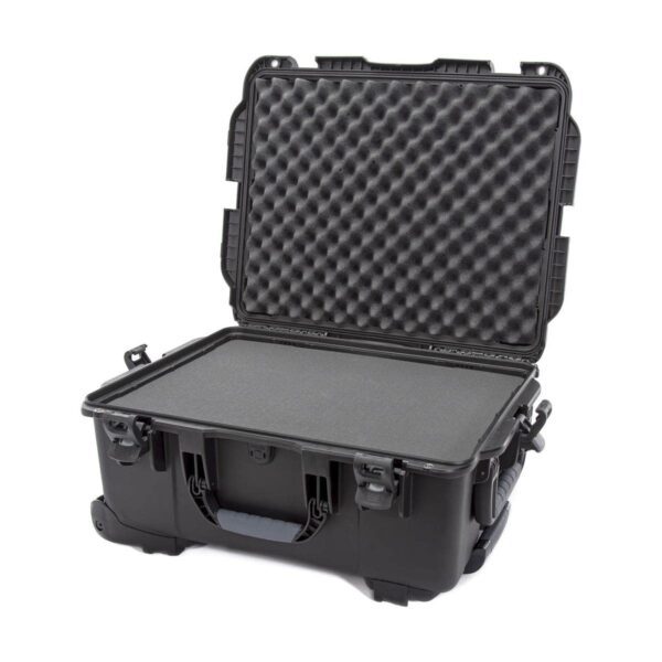 Nanuk Wheeled Series 955 Lightweight NK-7 Resin Waterproof Hard Case with Foam Insert, Black