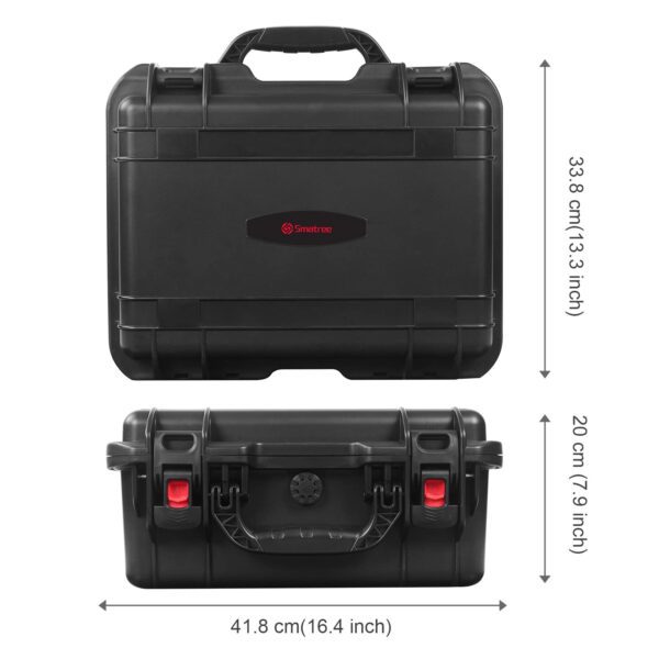 Smatree 2 Layers Waterproof Case for DJI FPV Combo, 28.3L Professional Hard Carrying Safe Suitcase for DJI FPV Drone and Other Accessories(Drone and Accessories are Not Included) - Image 3