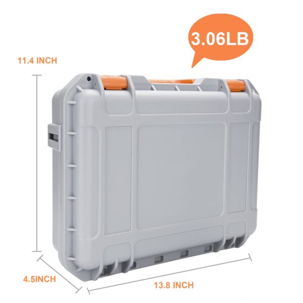 keketoha Hard Case for DJI Mini 3 Pro/Mini 3/Mini 4 Pro, Waterproof Pressure Resistant Carrying Case for DJI Mini 4 Pro/Mini 3 Pro/Mini 3 Accessories - Fits Latest DJI RC (Included Neck Strap) - Image 3