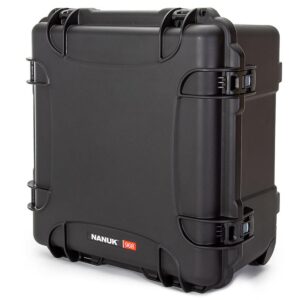 Nanuk Wheeled Series 968 Lightweight NK-7 Resin Waterproof Hard Case with Foam Insert, Black