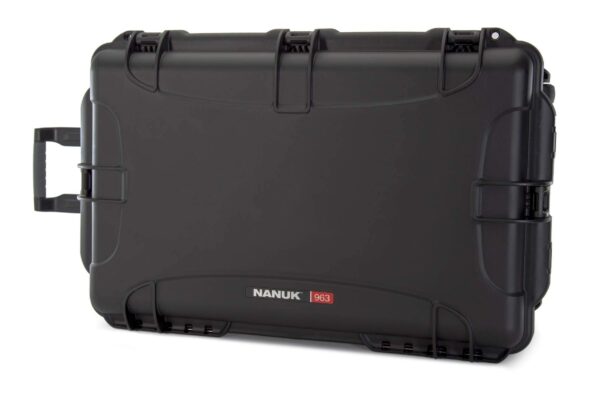 Nanuk Wheeled Series 963 Lightweight NK-7 Resin Waterproof Hard Case with Foam Insert, Black - Image 4