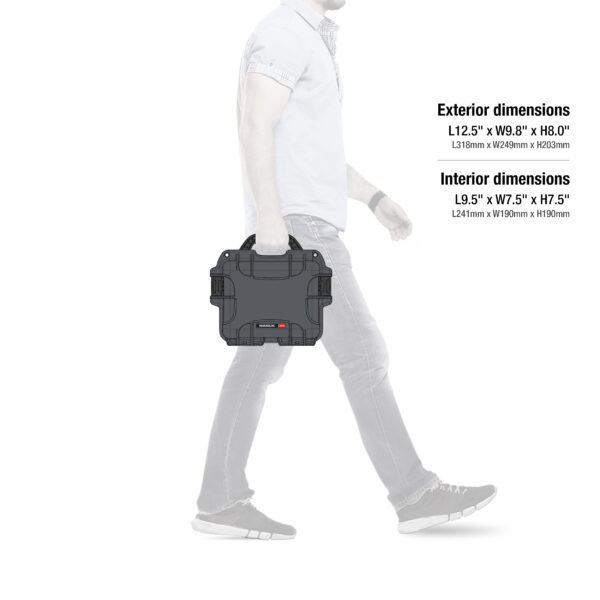 Nanuk 908 Waterproof Hard Case - Graphite - Image 2