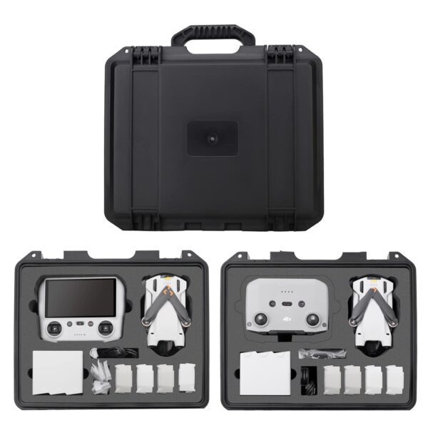 DJI Mini 3 Pro travel case dimensions and details.