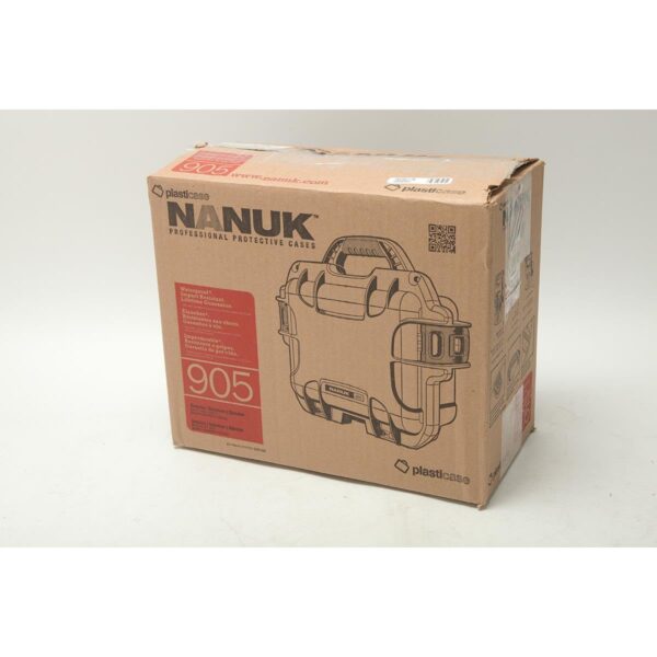 Nanuk Small Series 905 Lightweight NK-7 Resin Waterproof Protective Case with Foam for Rode Link Wireless, Black - Image 2