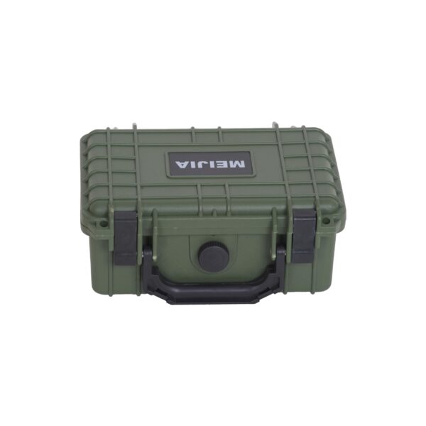 MEIJIA IP67 waterproof hard compact case,Customizable Fit Foam,8.12”x6.56”x 3.56”,Fit Use of Drones, Cameras,Equipments,lens (Green) - Image 2