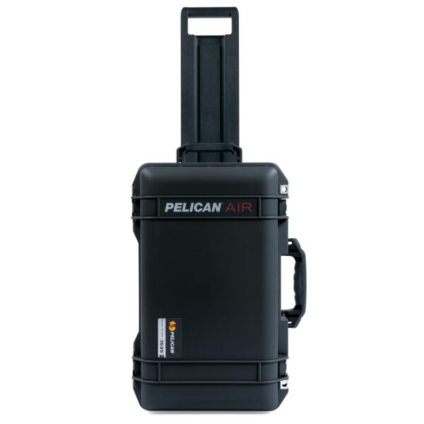 Pelican Air 1535 Carry-on Case by ColorCase - Black - Medium Size Waterproof Case with TrekPak Divider System Mesh Lid Organizer - Black Handles Latches - Image 3