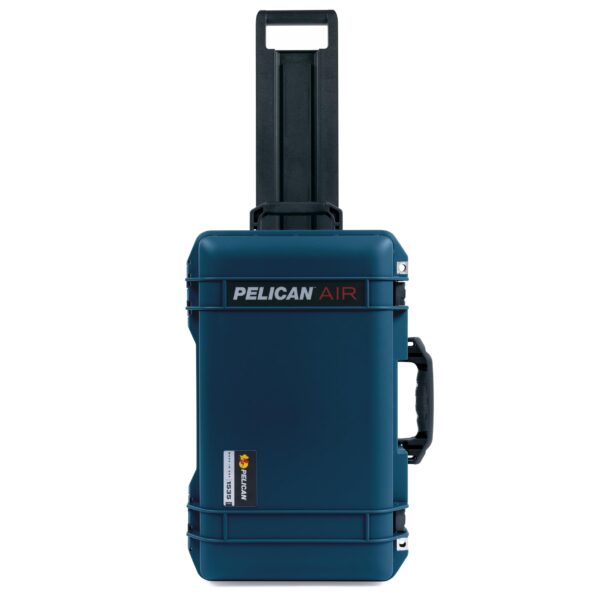Pelican Air 1535 Carry-on Case by ColorCase - Deep Pacific Blue - Medium Size Waterproof Case with TrekPak Divider System & Mesh Lid Organizer - Black Handles & Latches - Image 3
