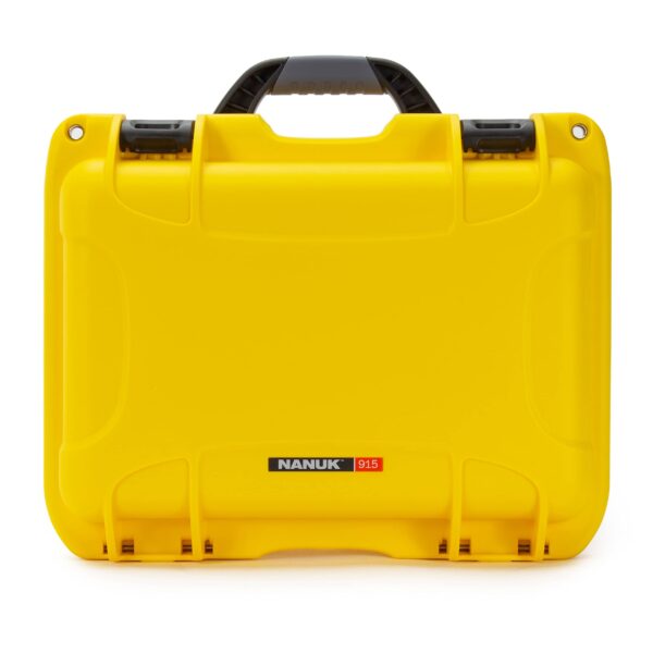 Nanuk 915 Pro IP67 Rated Impact-Resistant Waterproof NK-7 Resin Shell Airline Carry-On Photo Kit Hard Case with Soft Grip and Ergonomic Handle, PowerClaw Superior Latching System (Yellow) - Image 7