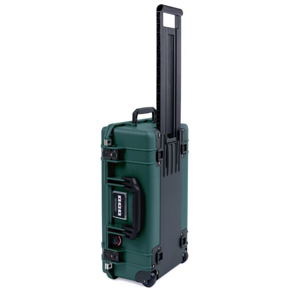 ColorCase Pelican Air 1535 Carry-on Case Trekking Green - Medium Size Waterproof Case with Mesh Lid Organizer Only - Black Handles, TSA Locking Latches  Trolley - Image 3