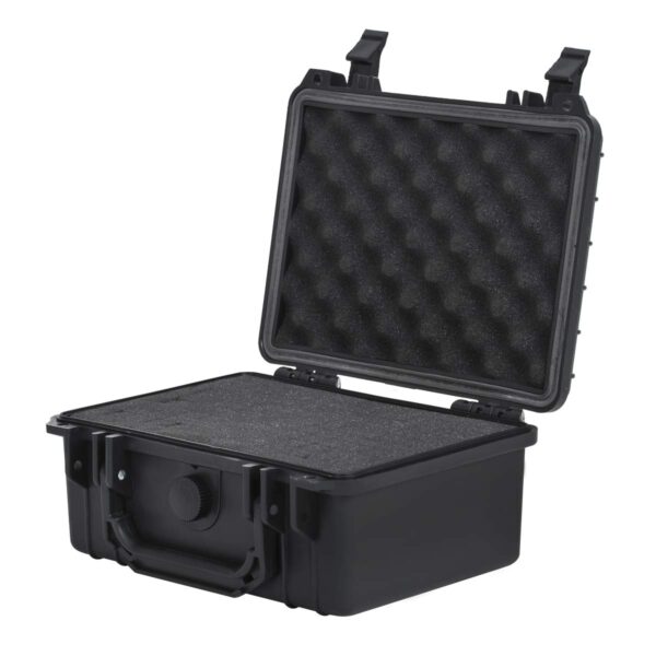 MEIJIA Portable Waterproof Protective Hard Case,Compact Camera Case with Customizable Fit Foam,Fit for Drones,Camera,Lens, 9.17inchx7.56inchx4.33inch, Black - Image 5